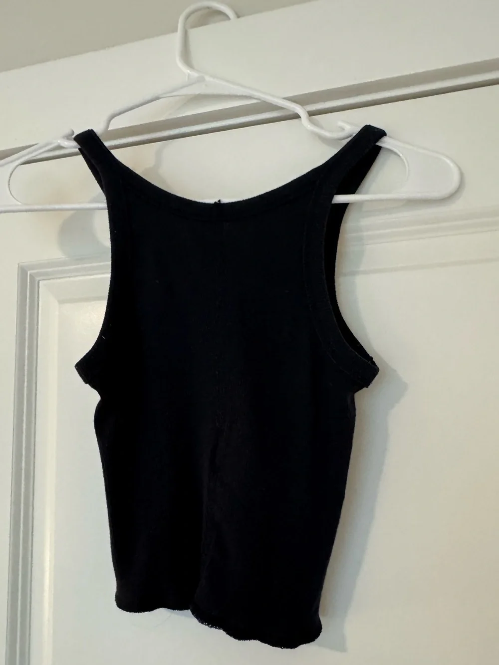 Urban Outfitters Black Ribbed Tank Top - Picture 2 of 3